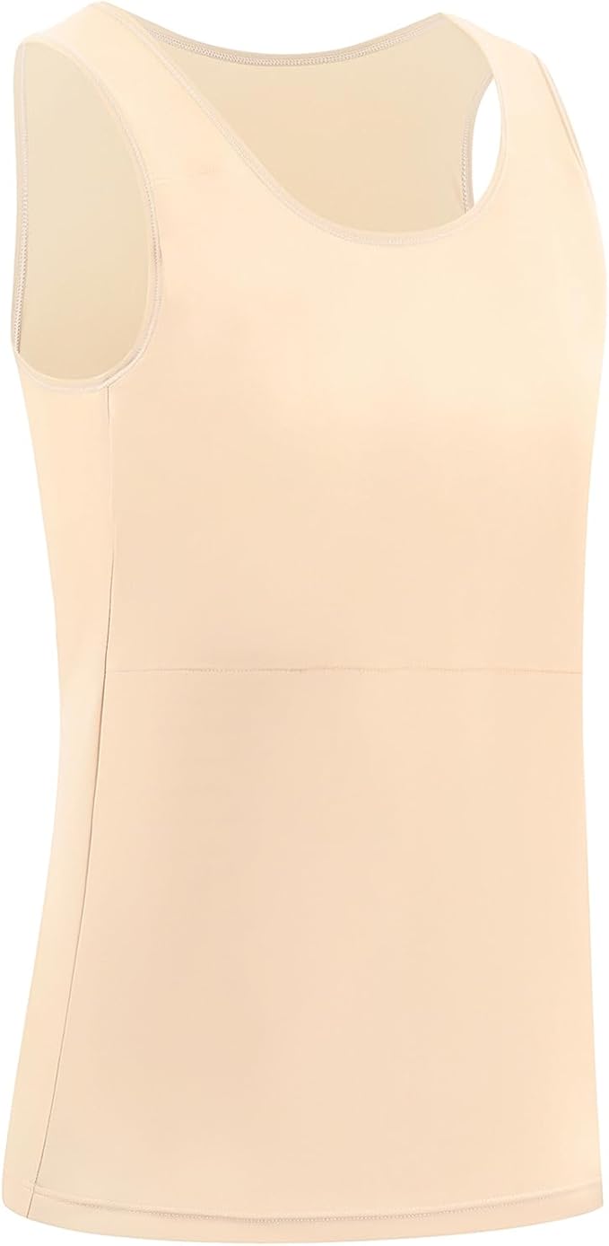 XUJI Transgender FTM Women Breathable Tank Chest Binder