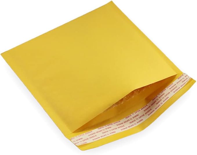 5 EcoSwift Size #CD 7.25 x 8 Kraft Bubble Mailers Self Sealing Bulk Padded Shipping Supplies Packaging Envelopes Bags CD 7.25 inches by 8 inches