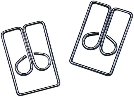 ACCO #3 Regal Owl Clips, Steel Wire, 1 Inch Length, Silver, 100 Clips per Box (A7072130) (Pack of 2)