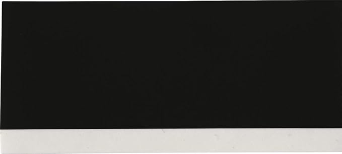 Brady Authentic (M21-750-595-BK) All-Weather Vinyl Label for Indoor/Outdoor ID, Lab and Equipment Labeling, White on Black- For M210, M210-LAB, M211, BMP21-PLUS and BMP21-LAB Printers, .75" W, 21' L