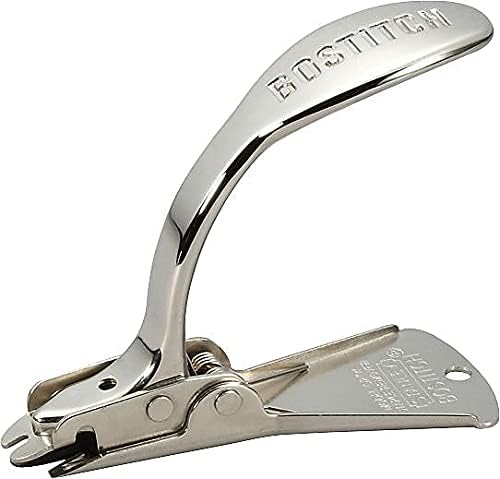 Bostitch Office Heavy Duty & Carton Staple Remover, Built in Staple Shield, Wear- Resistant Nickle Plated Finish Chrome