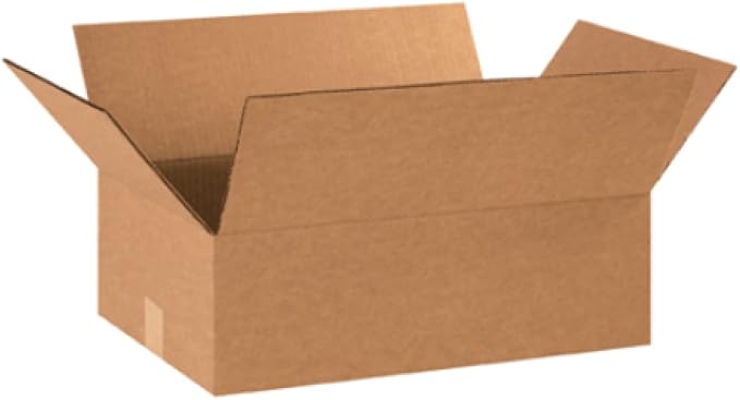 Secure Seal - 17x12x6 Pack of 25 Corrugated Cardboard Packing Shipping Mailing Moving Carton Boxes