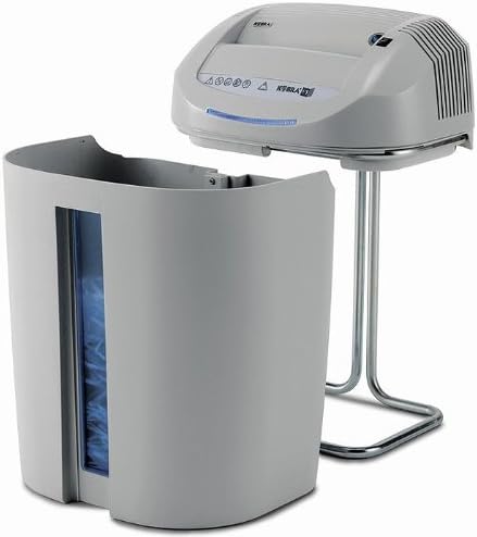 Kobra +1 CC4 Professional Office Cross Cut Shredder, Shreds up to 14 Sheets of Paper at a Time and Credit Cards, Carbon Hardened Cutting Knives Unaffected by Staples and Clips