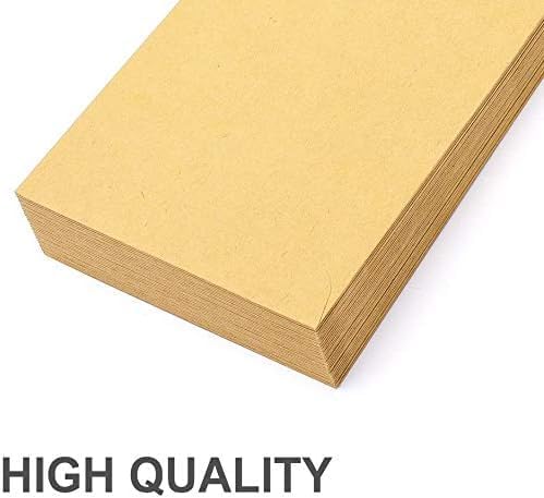 Acko #1 5000Pack Small Coin Envelopes 2-1/4 x 3-1/2, Kraft Mini Key Envelopes with Gummed Flap in Brown, Tip Envelopes for Cash Money Budgeting
