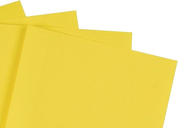 Staples Brights Colored Paper 8 1/2-Inch x 11-Inch Yellow Ream 500/Ream, For Office, School & Home
