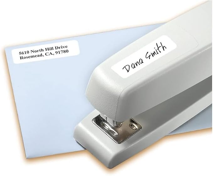 Avery Self-Adhesive Removable Labels, 0.5 x 1.75 Inches, White, 840 per Pack (05422)- Pack of 2