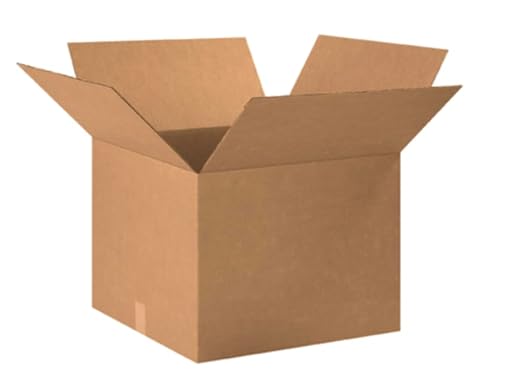 BOX USA Moving Boxes Holds 65lbs, 20"L x 20"W x 15"H (12-Pack) Large - Corrugated Cardboard Box for Shipping, Mailing, Packing, Packaging and Storage