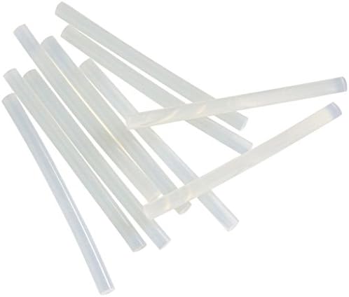 TrendBox Pack of 50 Clear 7mmx190mm - Hot Melt Glue Sticks Strips Melting Adhesive for Handmade Craft DIY Home Office Project Craftwork Fix & Repairs