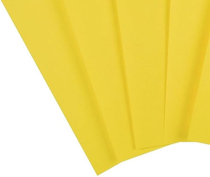 Staples Brights Colored Paper 8 1/2-Inch x 11-Inch Yellow Ream 500/Ream, For Office, School & Home