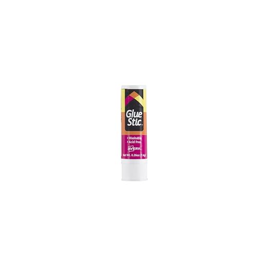 Avery® Glue Stick, White, 0.26 oz., Washable, 2 Permanent Glue Sticks (00171)