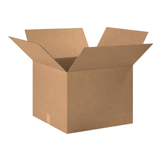 BOX USA Moving Boxes 20"L x 20"W x 15"H (6-Pack) Large - Corrugated Cardboard Box for Shipping, Mailing, Packing, Packaging and Storage