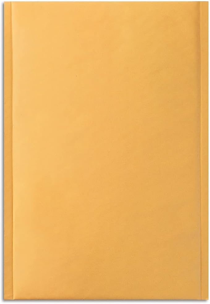 Staples Self-Sealing Bubble Mailers, 4.63x6.75 In, 75/Ctn, ST56655VS | Cushioned envelopes for shipping small fragile items and merchandise.