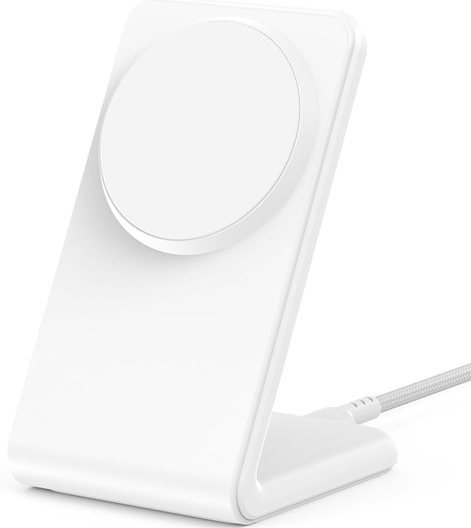 Mag.Safe Charger - Magnetic Wireless Charger for iPhone 12-17,Black | Fast Charging | Magnetic iPhone Charging | for iPhone Charger Stand