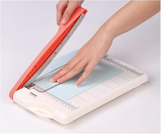 Bira Craft Guillotine Paper Trimmer, Guillotine Paper Cutter, 8.5 inch cut length, for Coupons Paper Crafts and Photos