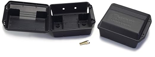 Tomcat Rodent Station, Each Box Includes 1 Rodent Station with 4 Bait Securing Rods and 1 Security Key, Use Indoors or Outdoors, 2-Pack