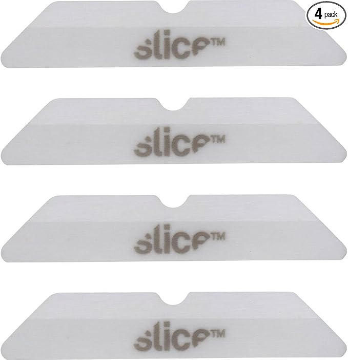 Slice 10404 Replacement Blade, Ceramic, Finger Friendly, Rounded Tip, Lasts 11x Longer Than Metal