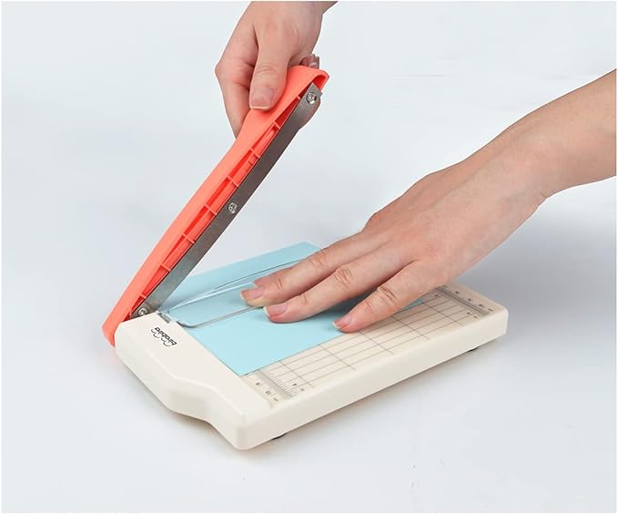 Bira Craft Guillotine Paper Trimmer, Guillotine Paper Cutter, 6 inch Cut Length, for Coupons, Paper Crafts and Photos
