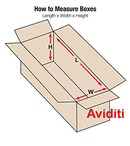 AVIDITI 18 x 8 x 8 Corrugated Cardboard Boxes, Long 18"L x 8"W x 8"H, Pack of 25 | Shipping, Packaging, Moving, Storage Box for Home or Business, Strong Wholesale Bulk Boxes