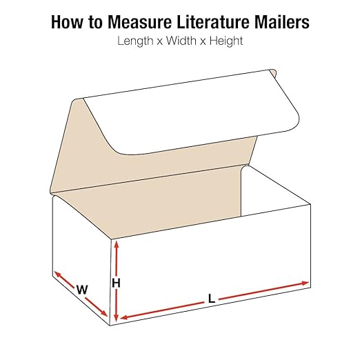 Box USA Mailer Boxes Medium 15 1/8"L x 11 1/8"W x 4"H 50-Pack - Corrugated Cardboard Box for Shipping, Moving, Mailing, Packing, Packaging and Storage