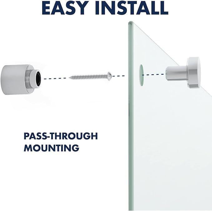 Quartet Whiteboard, Glass Dry Erase Board, Non-Magnetic, 8' x 4', Infinity Frameless Mounting, Includes Dry Erase Marker, Frosted White (G9648F)