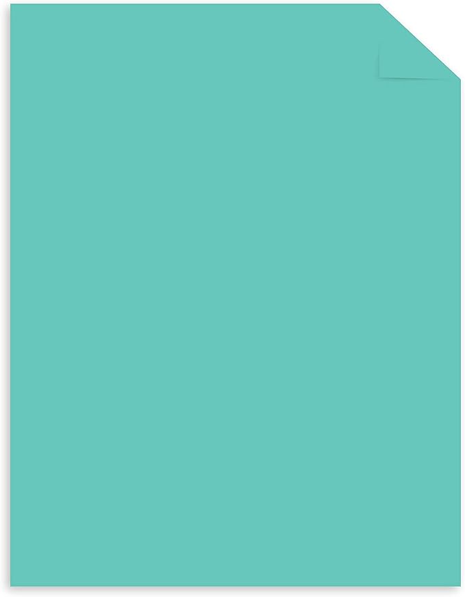 Astrobrights Mega Collection, Colored Paper, Punchy Pastel Blue Bliss, 625 Sheets, 24 lb./89 gsm, 8.5" x 11" - MORE SHEETS! (91730)