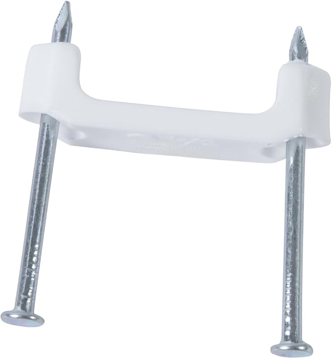 Gardner Bender PS-575 Plastic Staple, 3/4 in., 14/3, 12/3, 10/3 (NM) Cable, White