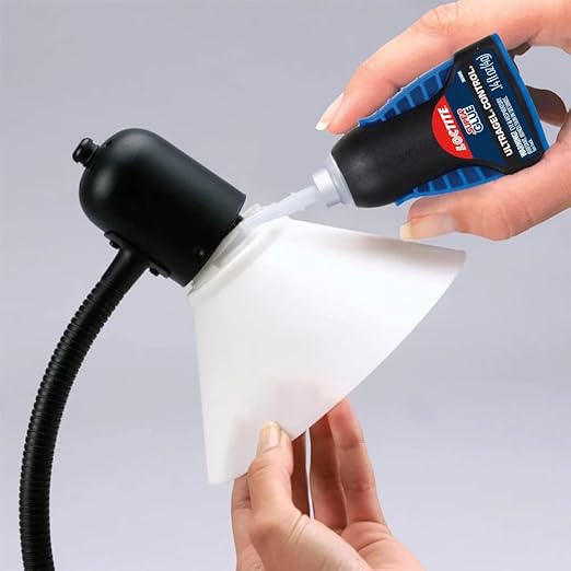 Loctite Super Glue Ultra Gel Control, Clear Superglue, Cyanoacrylate Adhesive Instant Glue, Quick Dry - 0.14 fl oz Bottle, Pack of 1