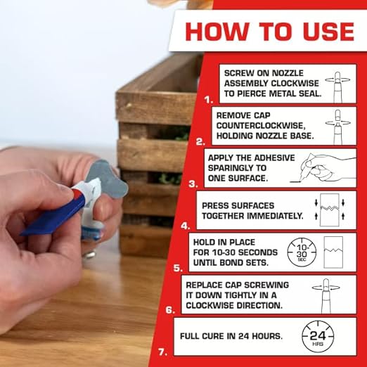 Loctite Super Glue Liquid, Clear, 0.14 fl oz Tube, 12 Pack - Superglue for Plastic, Wood, Metal, Crafts & Repair, Cyanoacrylate Adhesive Instant Glue, Quick Dry