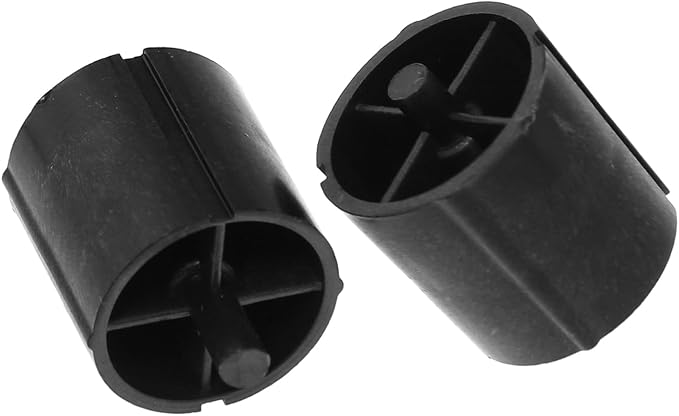 DGZZI 3PCS Black Desktop Heavy Duty Premium Plastic Tape Dispensers 1 Inch Core Replacement Tape Holder Accessories