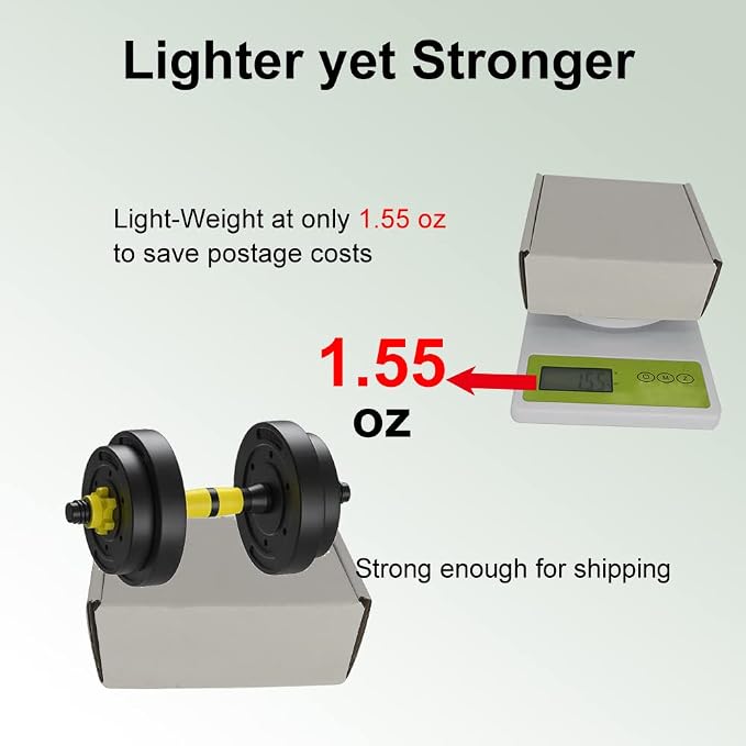 50 Pack 5x5x2'' Small Shipping Boxes, White Corrugated Cardboard Literature Mailers, Mailing Packaging Supplies for Small Business (W552-50)