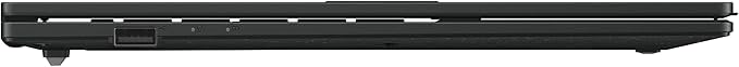 ASUS Vivobook Go 15.6” FHD Slim Laptop, AMD Ryzen 3 7320U Quad Core Processor, 8GB DDR5 RAM, 256GB SSD, Windows 11 Home, Fast Charging, Webcam Shield, Military Grade Durability, Black, E1504FA-AB34