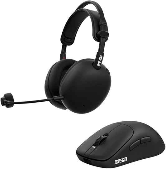 Sony INZONE H9 II Wireless Noise Canceling Gaming Headset (Black) + Wireless Gaming Mouse