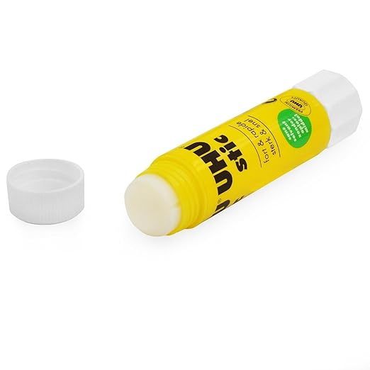 UHU Stic Glue Stick - Solvent Free - Clear Application - 8G/21G/40G - 1 of Each Size - Pack of 3