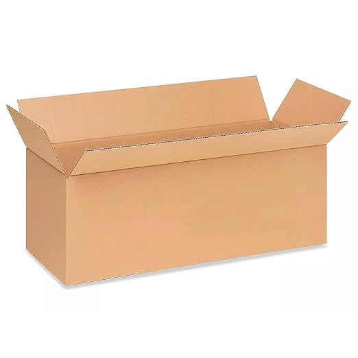 Long Moving & Shipping Boxes 24x9x9 inches (10-Pack) - Extra Strength 200 lb vs Regular - Corrugated Strong Moving Boxes for USPS/FEDEX - Cardboard Shipping Box - Moving Box by IDL Packaging | Extra Strength 200 lb vs Regular - Corrugated Strong Moving...