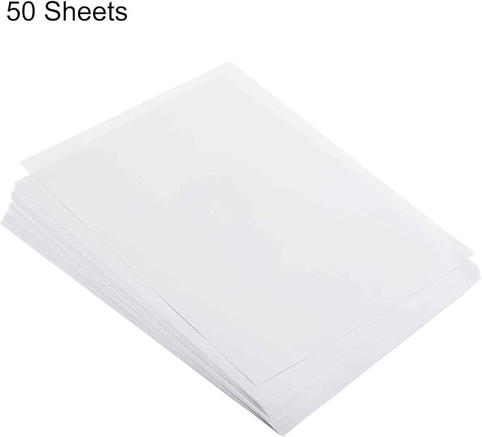 MECCANIXITY 50 Sheets Colored Copy Paper 16.5 x 11.7 Inch Printer Paper 80gsm White for Office Printing, Document Copying, Invitations, Forms, Art Projects