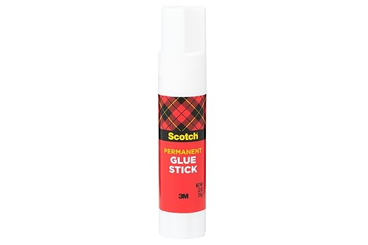 Scotch Glue Stick, .52 oz, Acid Free and Non-Toxic (6015)