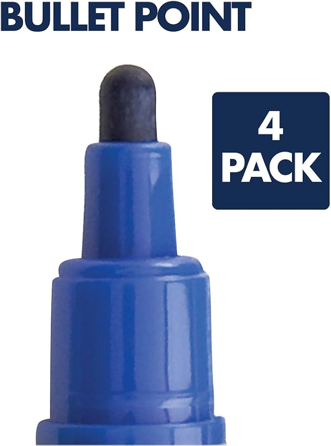Quartet Dry Erase Markers, Whiteboard Markers, Bullet Tip, EnduraGlide, White Board Dry Erase Pens for Teachers, Home School & Office Supplies, Assorted Classic Colors, 8 Pack (5001-1MA)