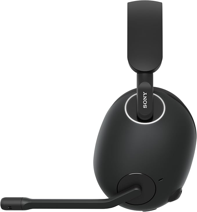 Sony INZONE H9 Gaming Headset, Wireless Noise Canceling Bluetooth Headset with Microphone, 360 Spatial Sound, for PC and PS5 (WH-G900N), Black