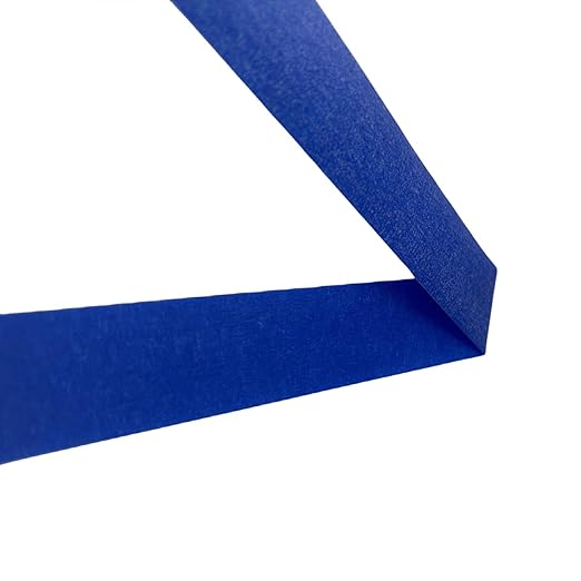 Blue Masking Tape, 1 Inch x 55 Yards, 2 Rolls, Painters Tape for Painting, Home, Office, School Stationery, Arts, Crafts, Decoration