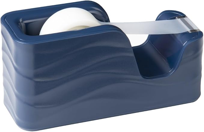 Scotch Desktop Tape Dispenser, Molten Ink (Navy), 2.13 in. x 2.75 in. x 5.25 in., 1 Tape Dispenser