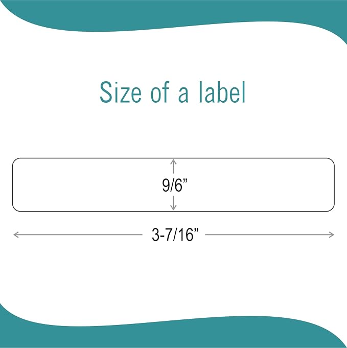 File Folder Labels 3 Packs File Labels White Stickers a Total of 768 File Labels for File Folders