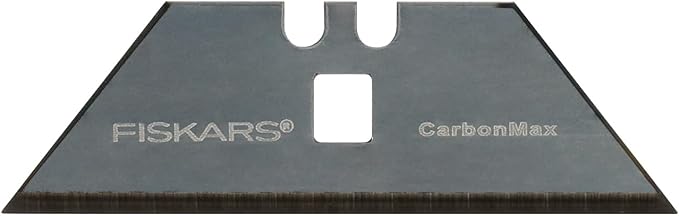 Fiskars Pro CarbonMax 3/4" Utility Knife Blades, Replacement Blades made with Carbon Steel, 20-Pack