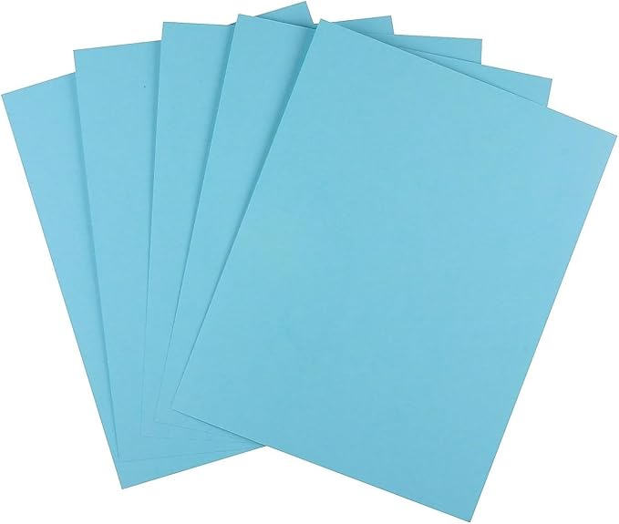 Staples Brights Colored Paper 8 1/2-Inch x 11-Inch Blue 500/Ream, For Office, School & Home