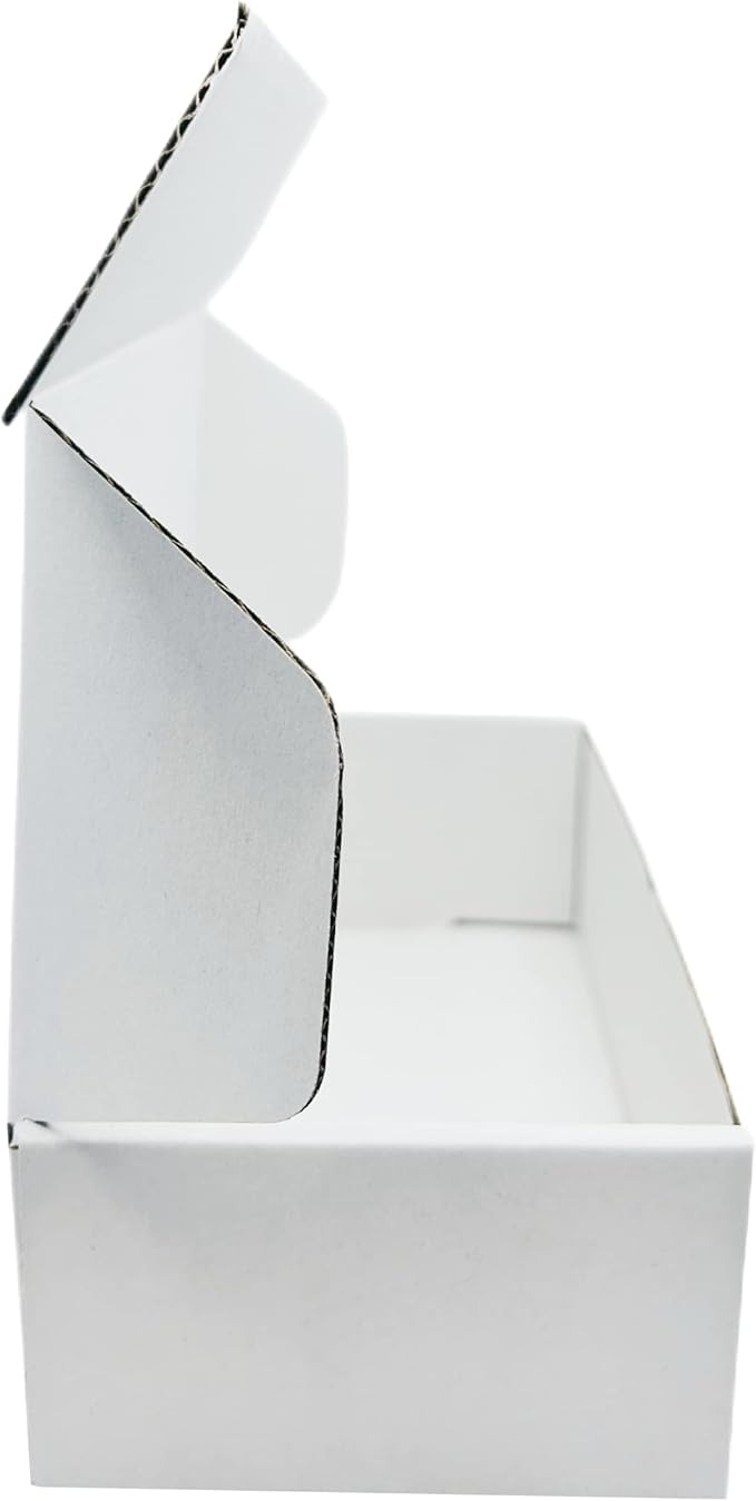 Small White Box 7 x 3.5 x 2 Inch 50 Pack Recyclable Corrugated Gift Mailers Storage Business Packaging Shipping Boxes