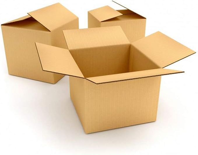 Edenseelake Shipping Boxes Small 4 x 4 x 4 inches Cardboard Boxes, 25 Pack