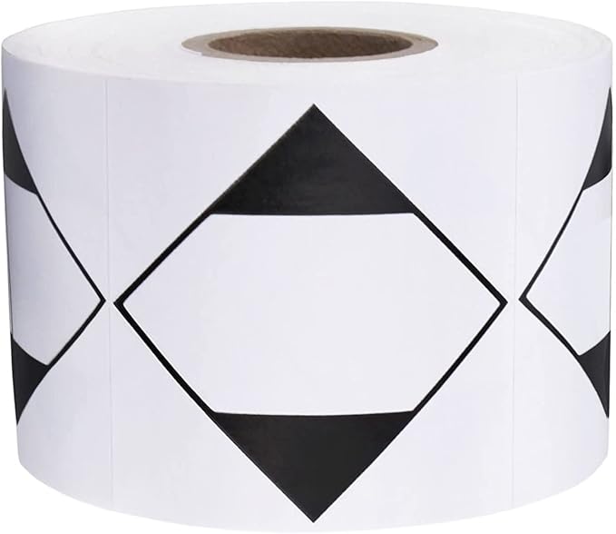 500 Pcs Square Ground Ormd Shipping Labels 2"x 2" New 2026 Dangerous Goods Labels for Warehouse Handling Transport Shipping Blank Diamond Limited Quantity Stickers