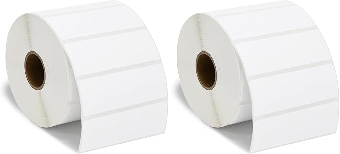 ESSENTIAL 3"x1" Direct Thermal Barcode Labels, Shipping Label, Compatible with Arkscan & Zebra Label Printers, 1400 Labels of Roll (1 Roll) (Pack of 2)