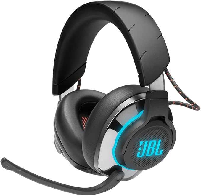 JBL Quantum 810 Wireless - Wireless over-ear performance gaming headset with Active Noise Cancelling and Bluetooth, 43 hours of battery life, Hi-Res 50mm drivers (Black)