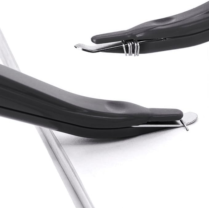 ZZTX 3 Pack Magnetic Staple Remover Black | Staple Removal Tool, Easy removal, No paper tear