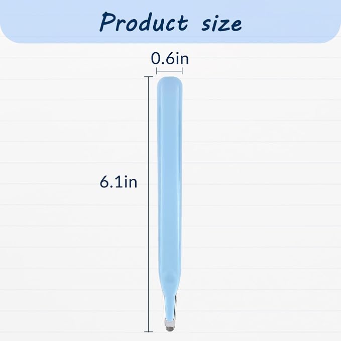 Magnetic Staple Remover Tool, Professional Staple Remover Stick, Efficient Staple Puller Remover for Classroom, Office and Home, Light Blue